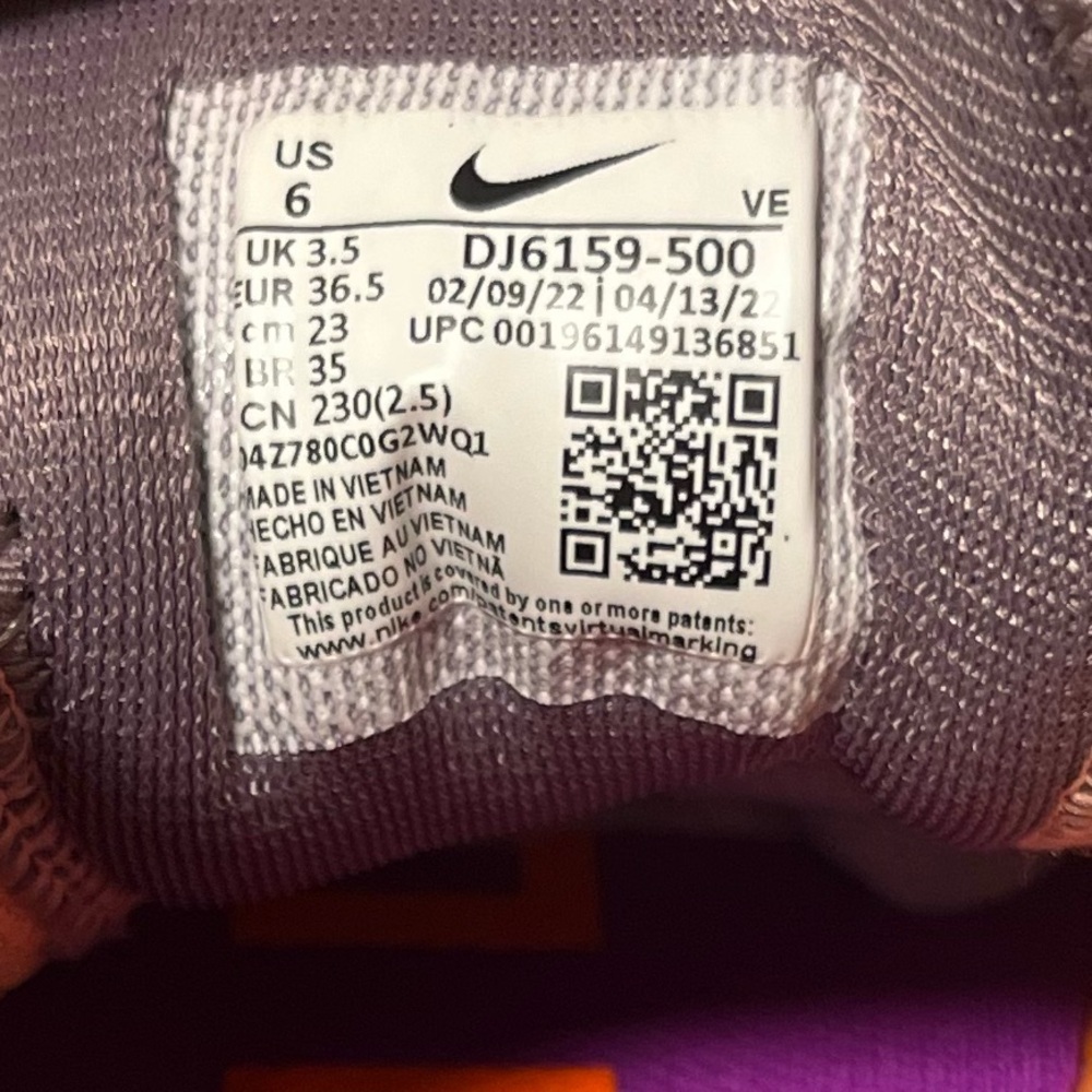 Nike React Pegasus Trail 4 Women's Running Shoes Size 6, Like New/Worn Twice - Picture 2 of 13